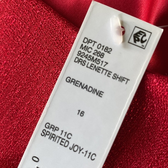 Preston & York Elegant Red Sleeveless Dress - Picture 9 of 9